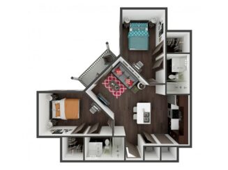 B2 Floor plan layout